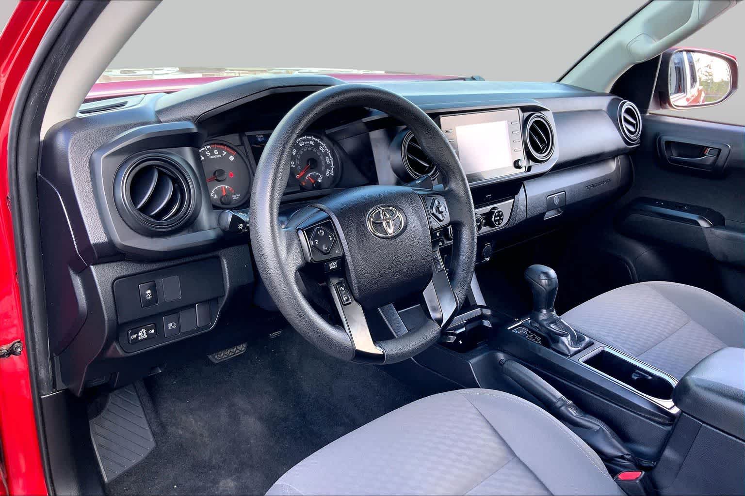 2021 Toyota Tacoma SR Barcelona Red Metallic at Group 1 Toyota Southwest