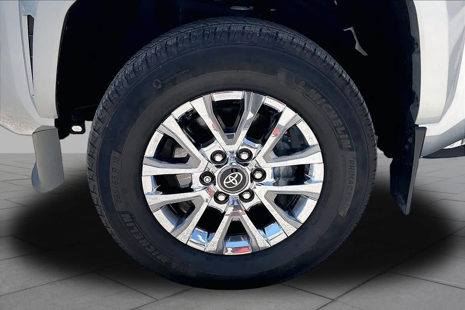 2024 Toyota Tacoma Limited Hybrid Celestial Silver Metallic at Group 1 Toyota Southwest