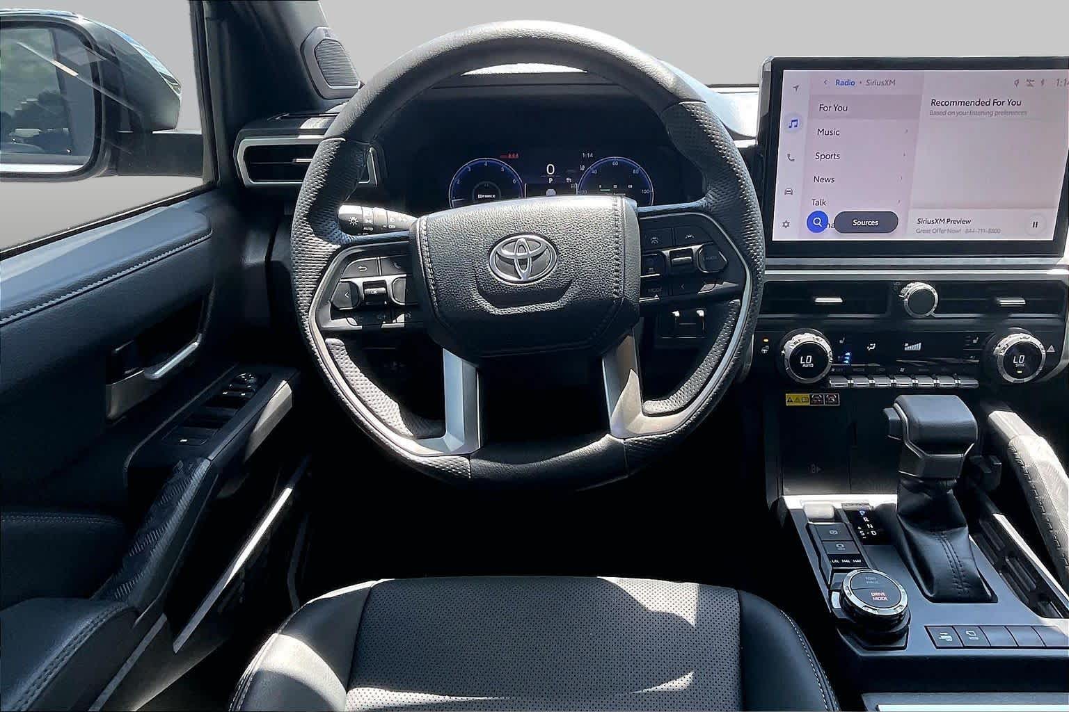 2024 Toyota Tacoma Limited Hybrid Celestial Silver Metallic at Group 1 Toyota Southwest