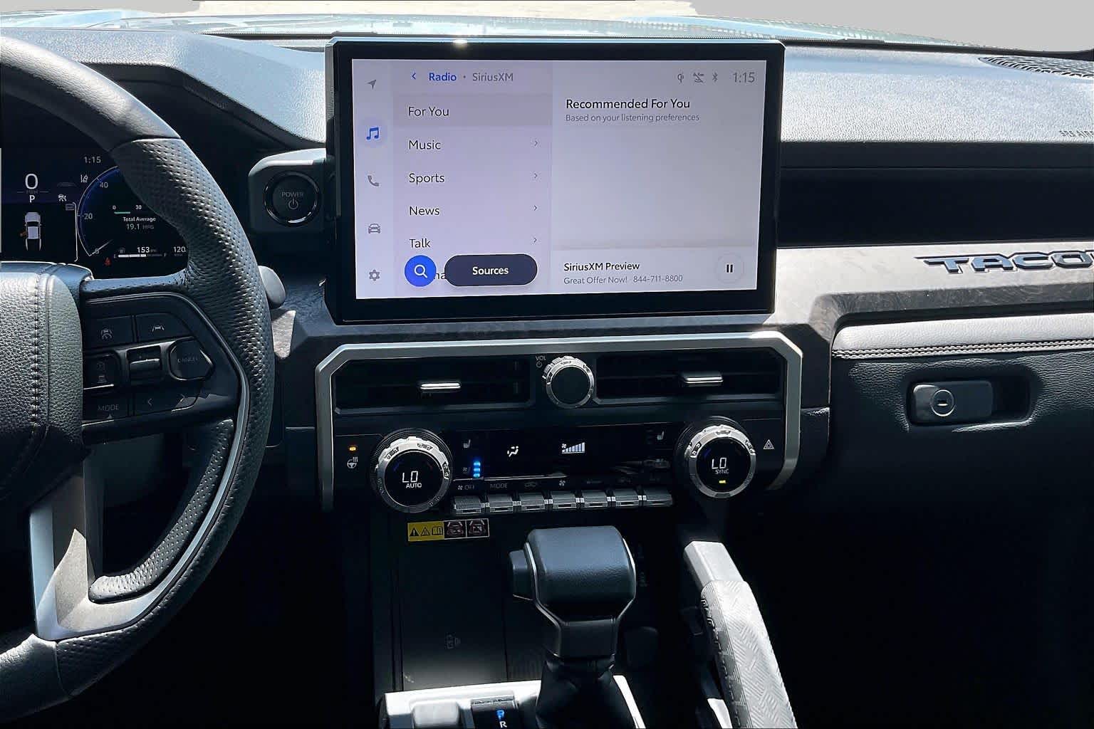 2024 Toyota Tacoma Limited Hybrid Celestial Silver Metallic at Group 1 Toyota Southwest