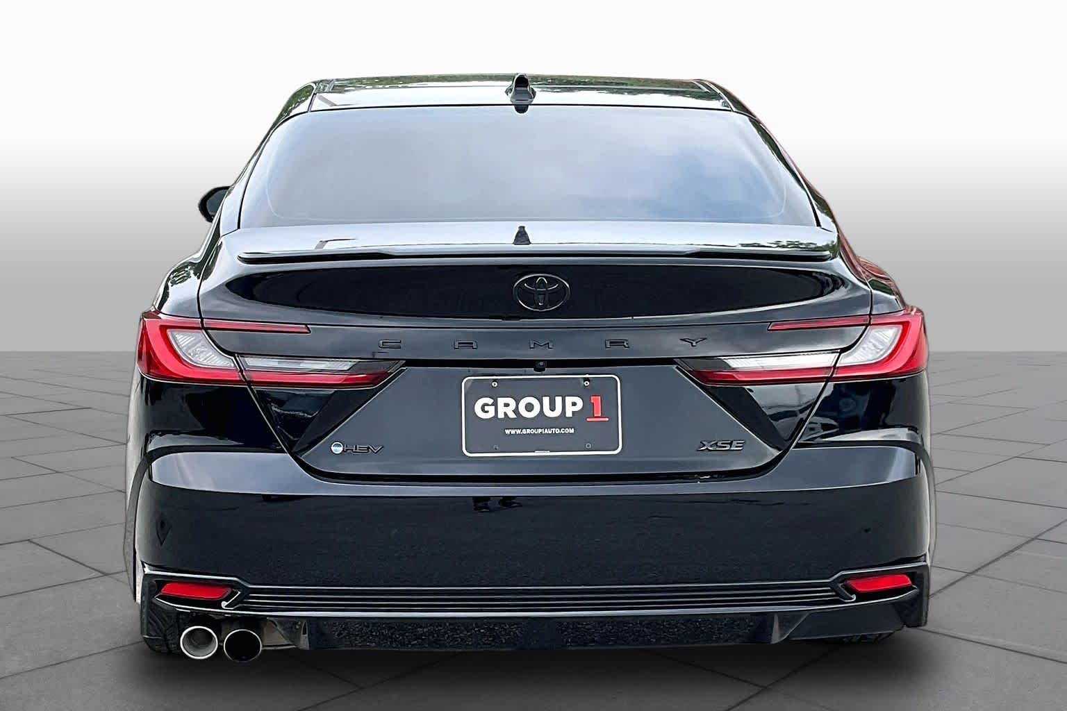 2025 Toyota Camry XSE Midnight Black Metallic at Group 1 Toyota Southwest