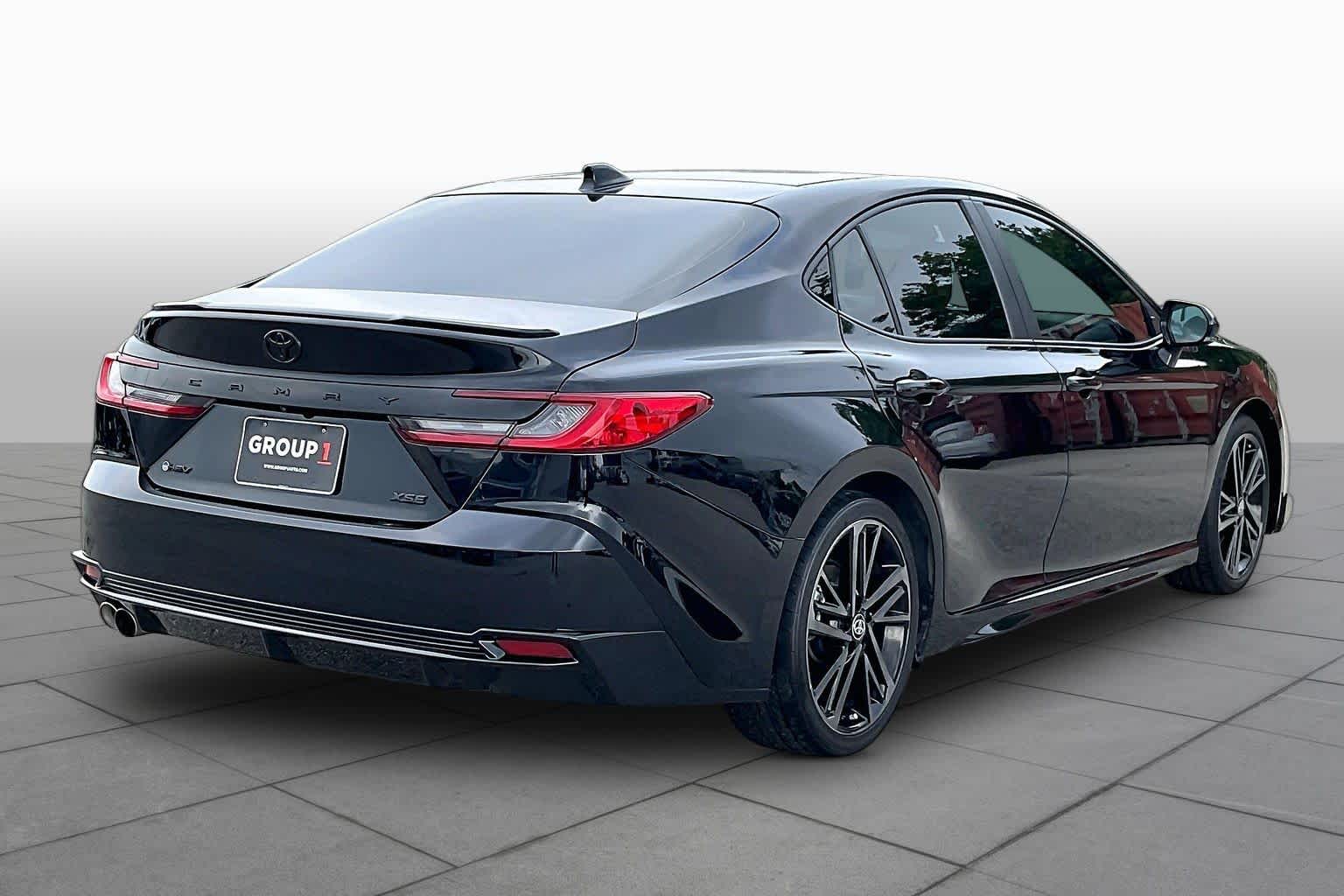 2025 Toyota Camry XSE Midnight Black Metallic at Group 1 Toyota Southwest