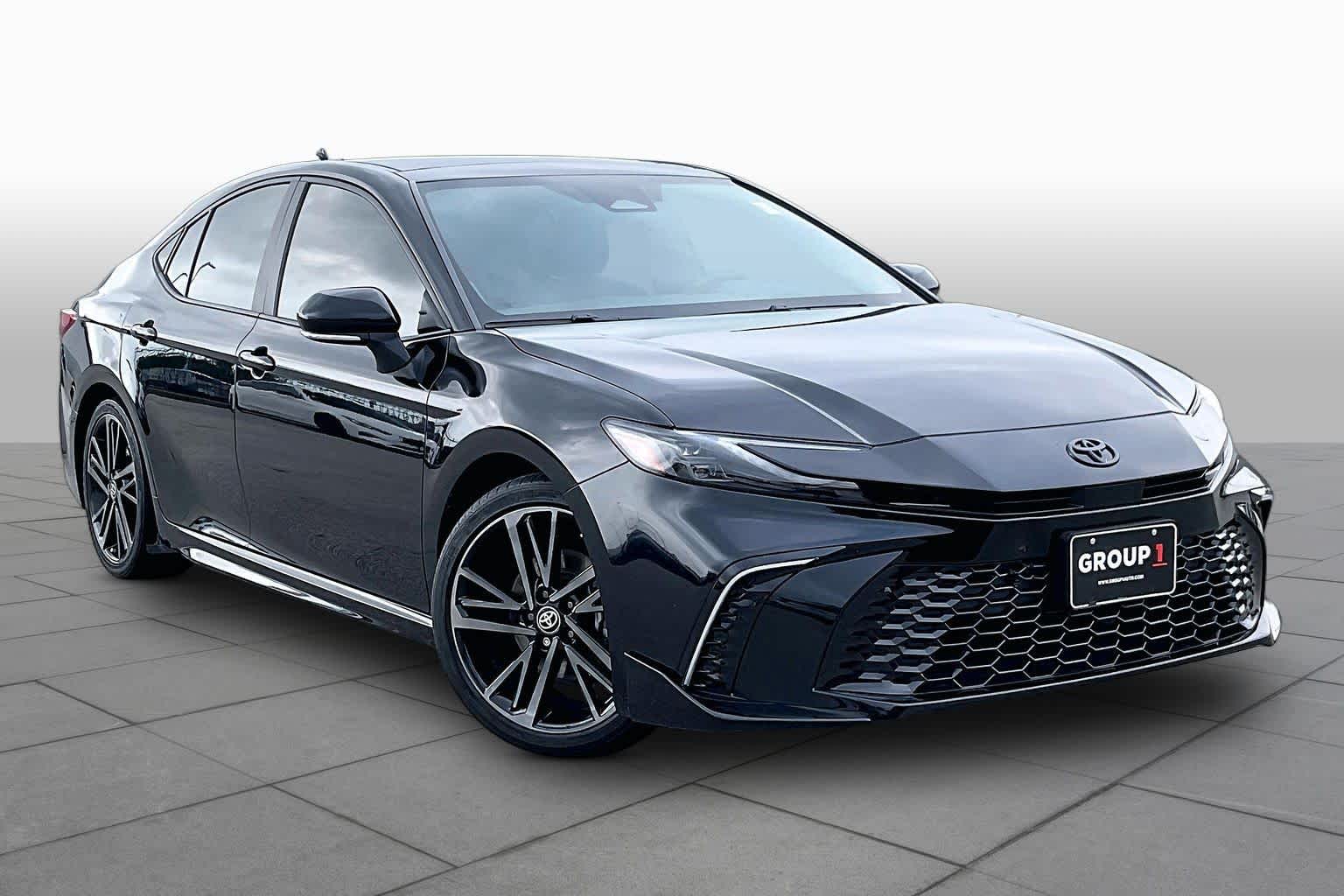 2025 Toyota Camry XSE Midnight Black Metallic at Group 1 Toyota Southwest