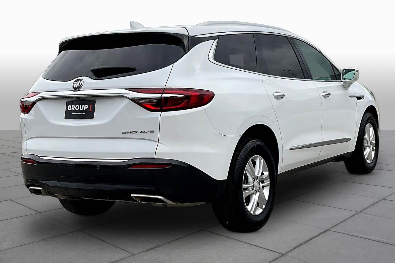 2019 Buick Enclave Essence Summit White at Group 1 GMC Buick South