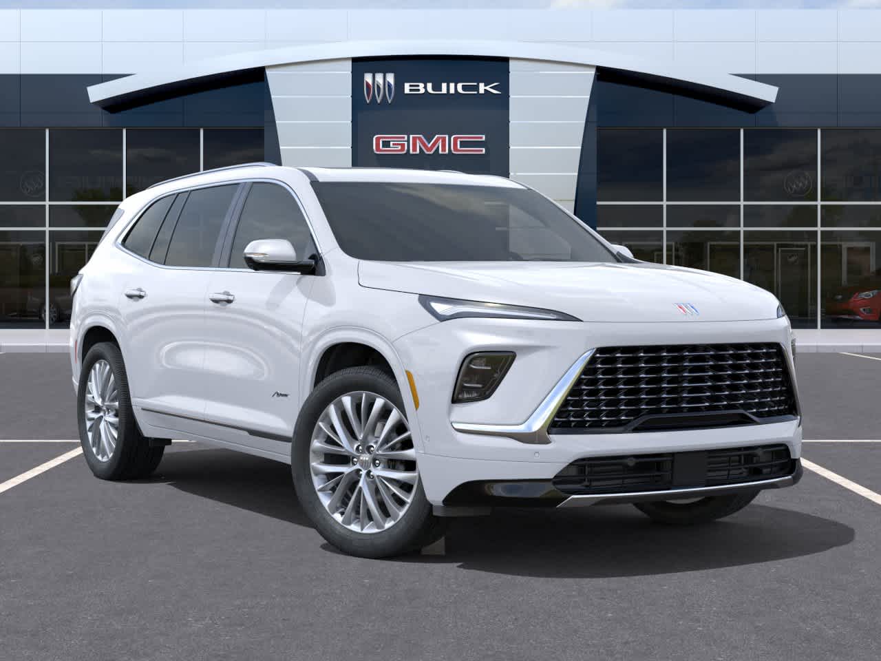 2026 Buick Enclave Avenir Iridescent White Tricoat at Group 1 GMC Buick South
