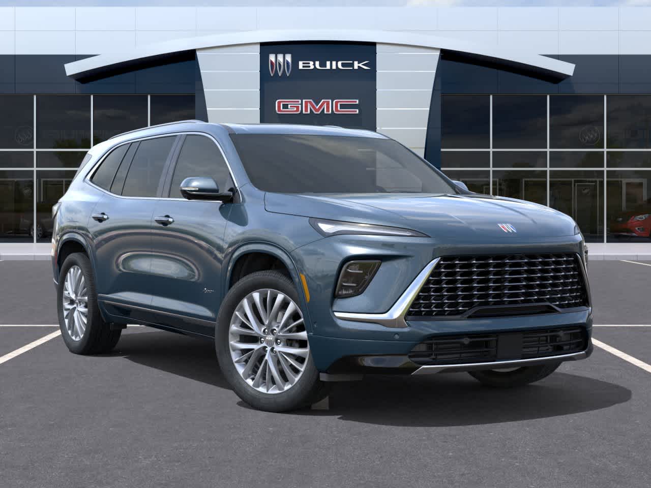 2026 Buick Enclave Avenir Ocean Blue Metallic at Group 1 GMC Buick South
