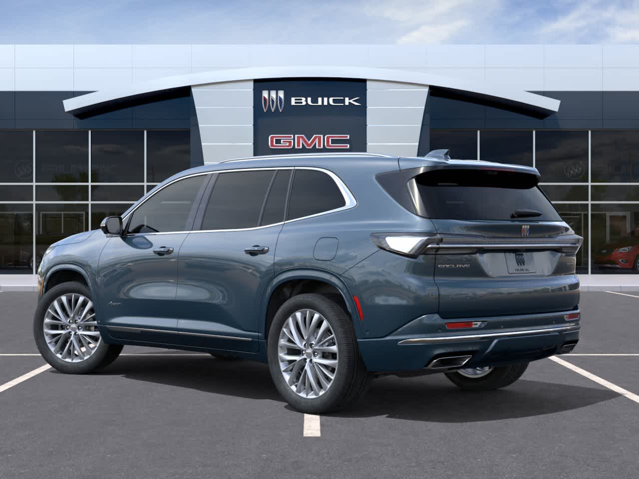 2026 Buick Enclave Avenir Ocean Blue Metallic at Group 1 GMC Buick South