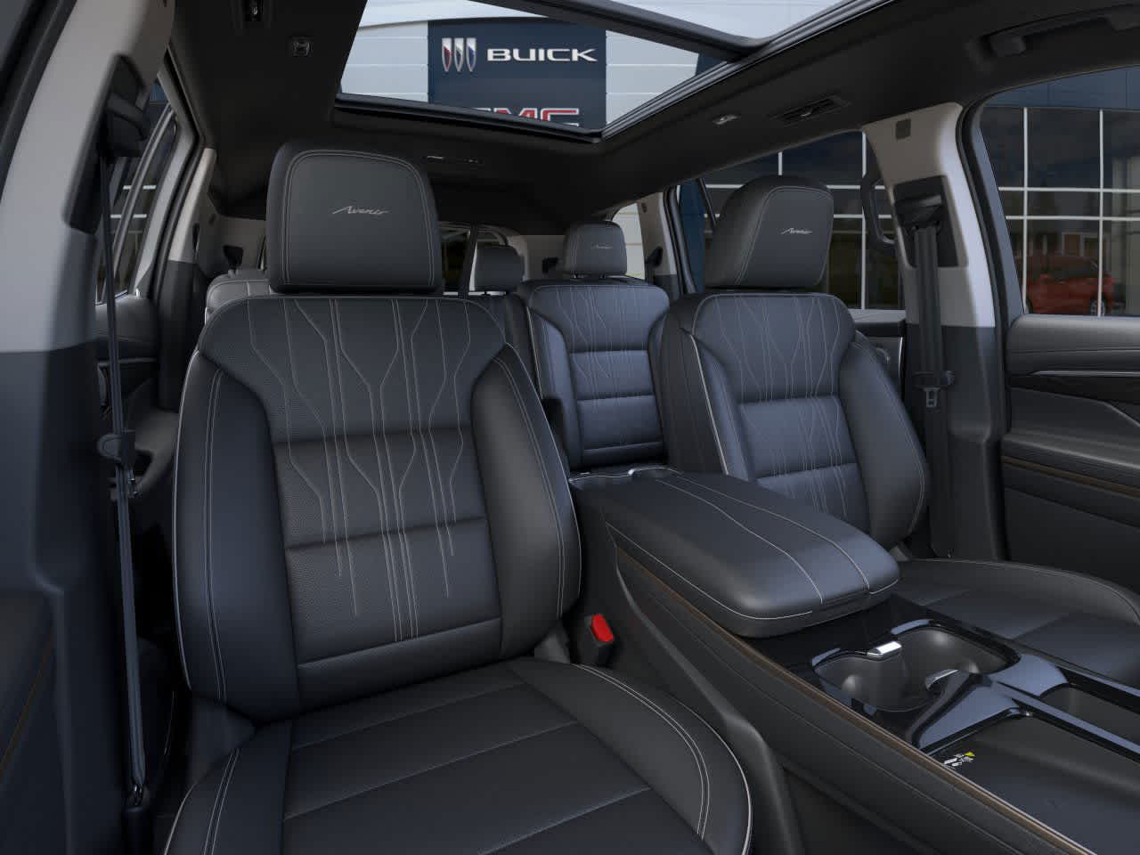 2026 Buick Enclave Avenir Iridescent White Tricoat at Group 1 GMC Buick South
