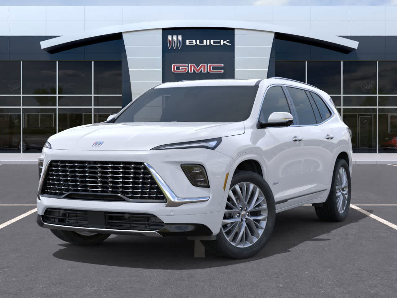 2026 Buick Enclave Avenir Iridescent White Tricoat at Group 1 GMC Buick South