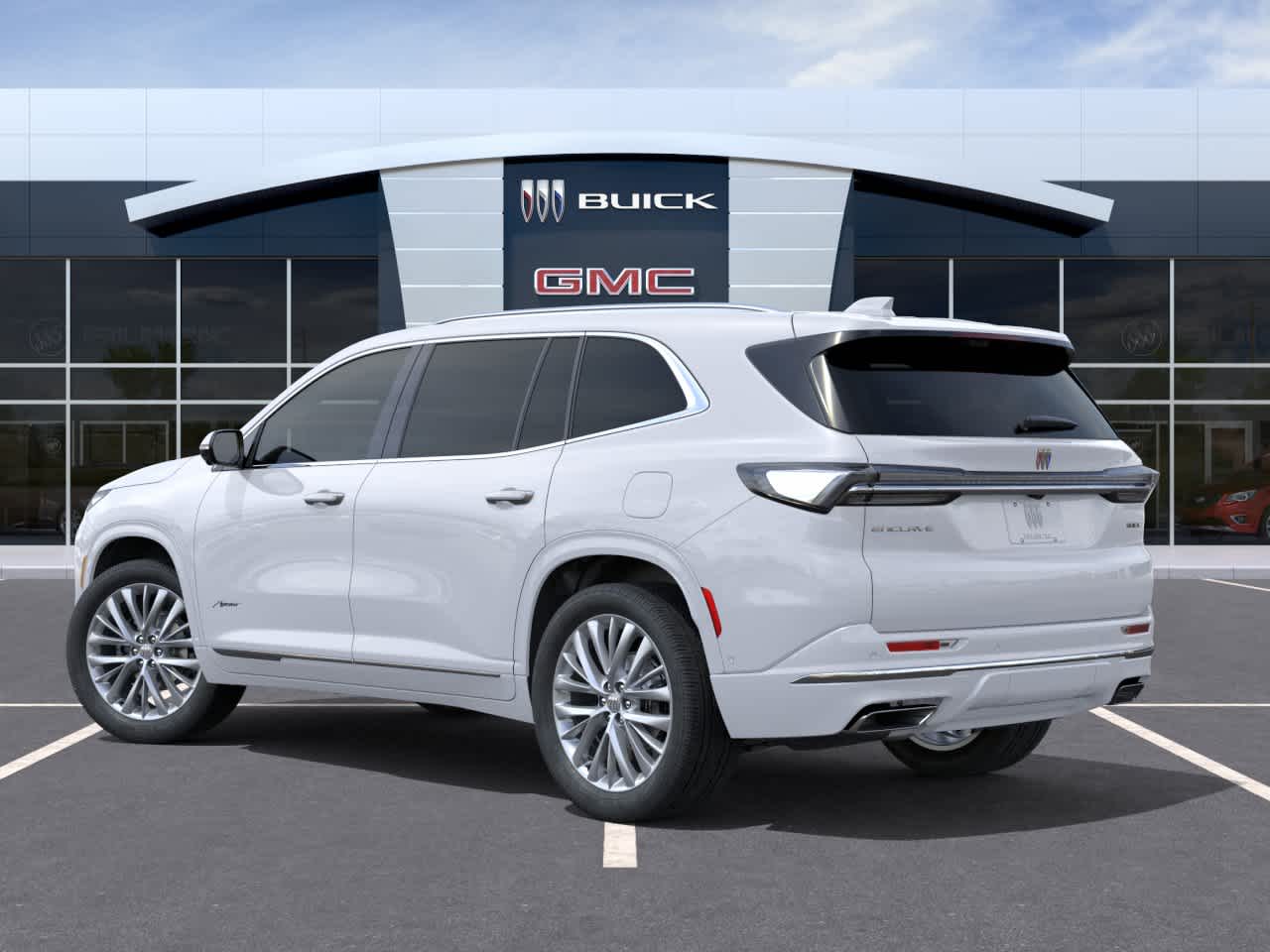 2026 Buick Enclave Avenir Iridescent White Tricoat at Group 1 GMC Buick South