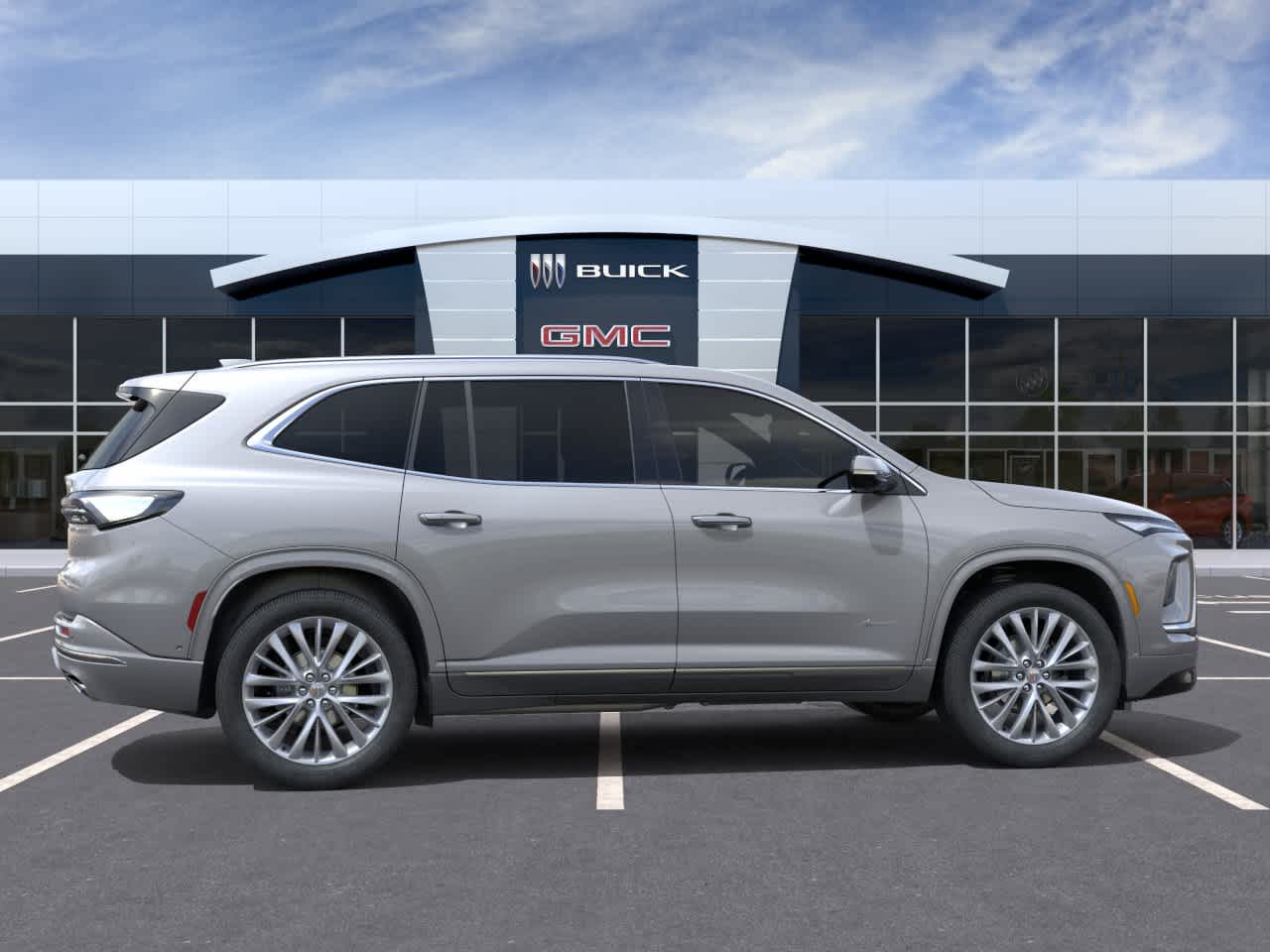 2026 Buick Enclave Avenir Moonstone Gray Metallic at Group 1 GMC Buick South