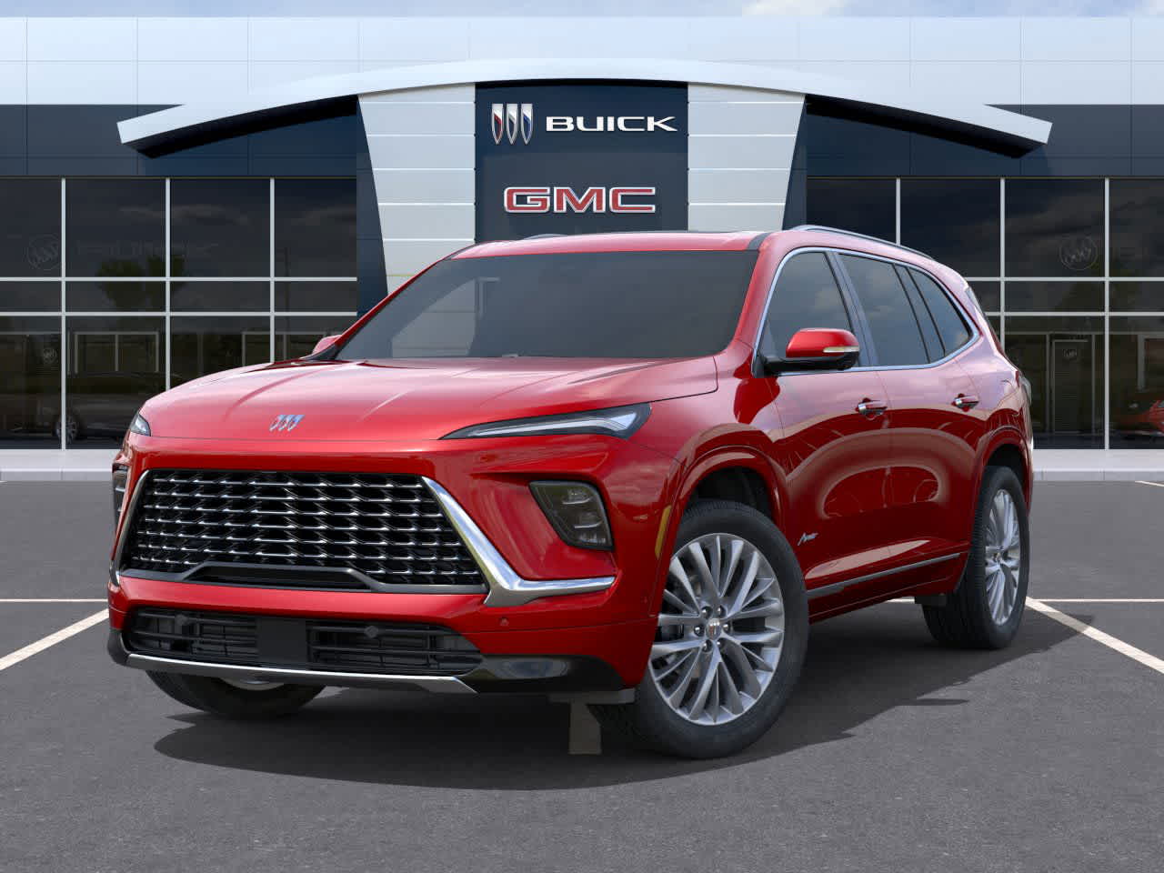 2026 Buick Enclave Avenir Cherry Red Tintcoat at Group 1 GMC Buick South