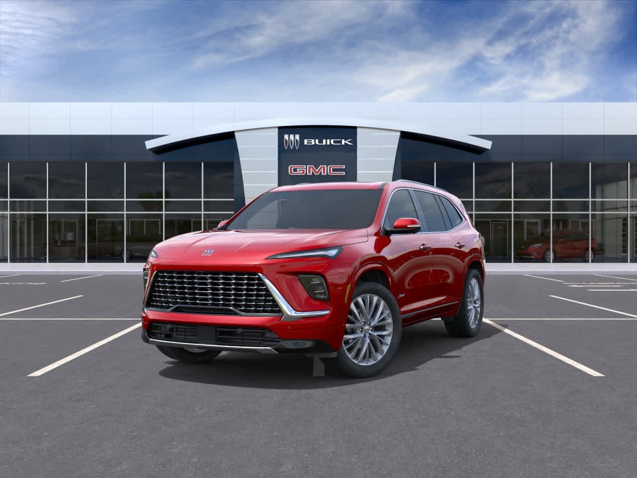 2026 Buick Enclave Avenir Cherry Red Tintcoat at Group 1 GMC Buick South