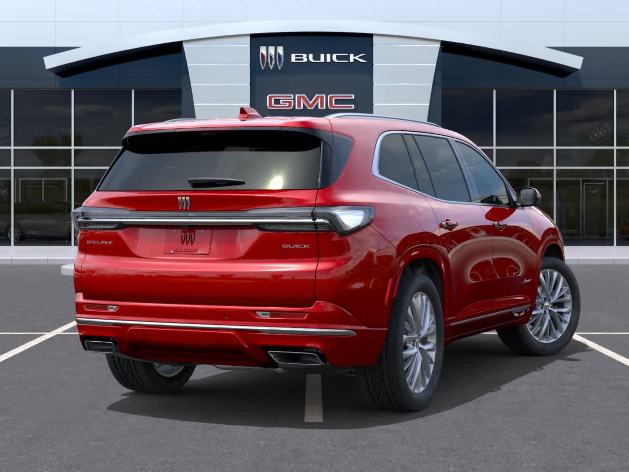2026 Buick Enclave Avenir Cherry Red Tintcoat at Group 1 GMC Buick South