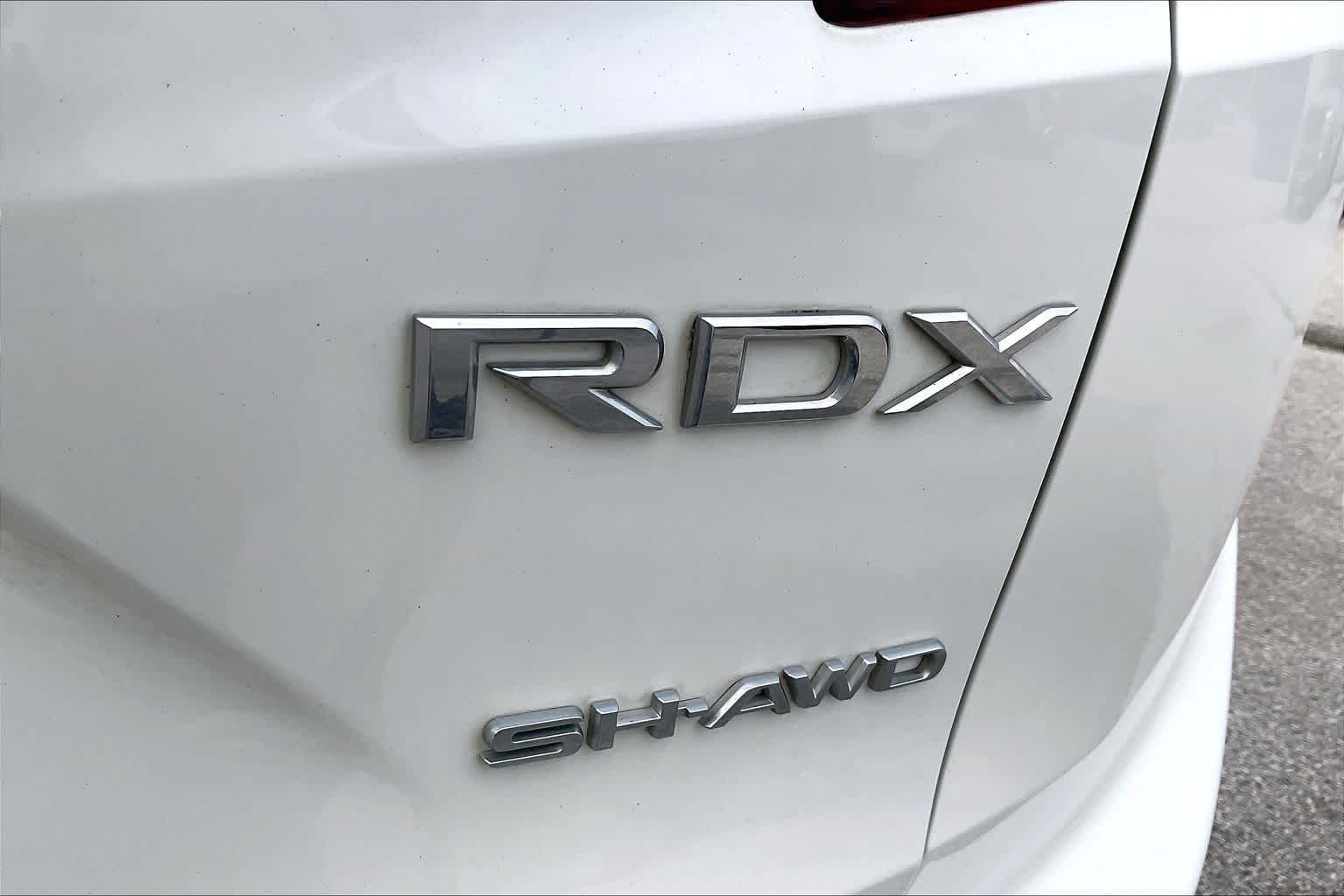 2019 Acura RDX w/Technology Pkg White Diamond Pearl at AutoNation USA Katy