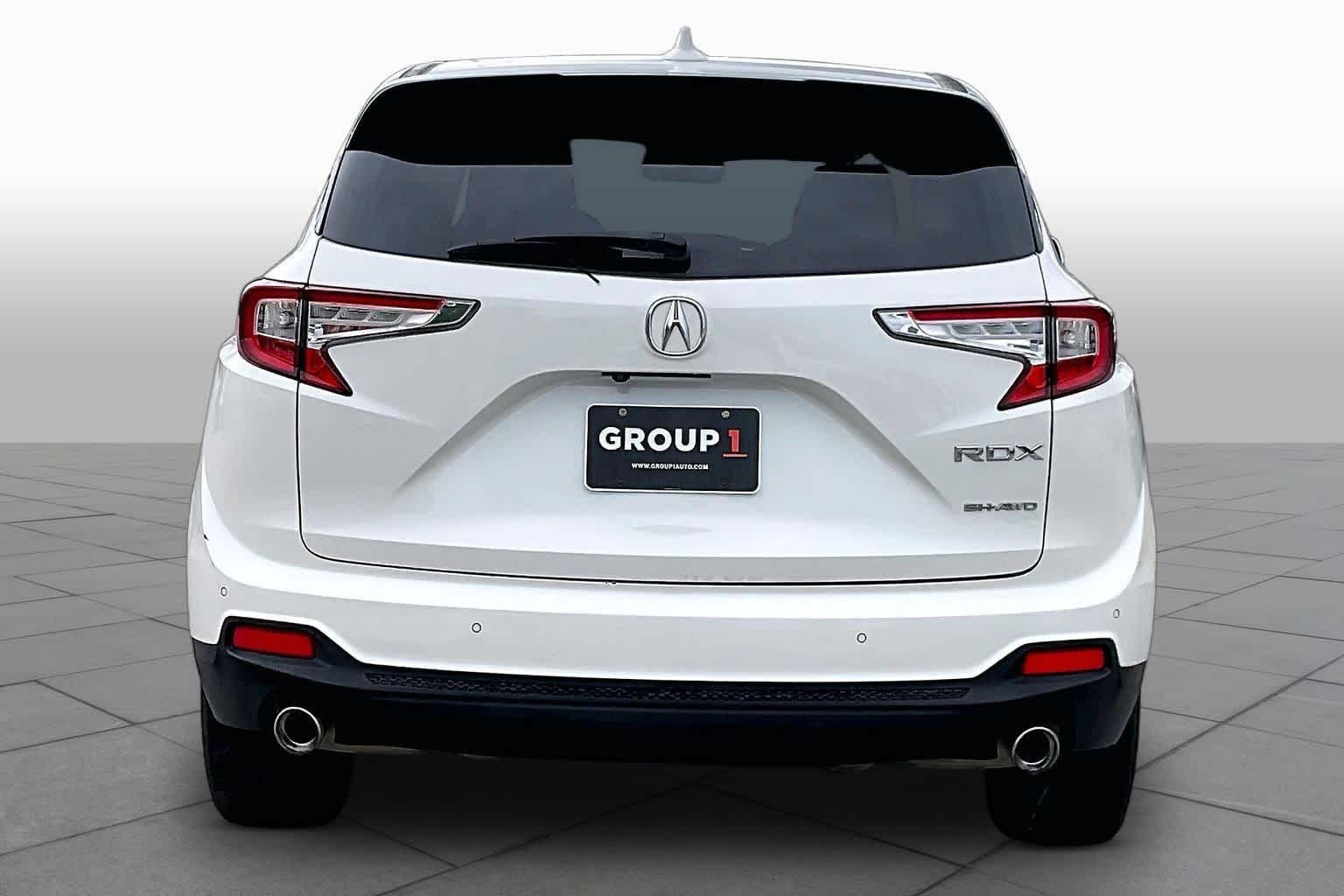 2019 Acura RDX w/Technology Pkg White Diamond Pearl at AutoNation USA Katy