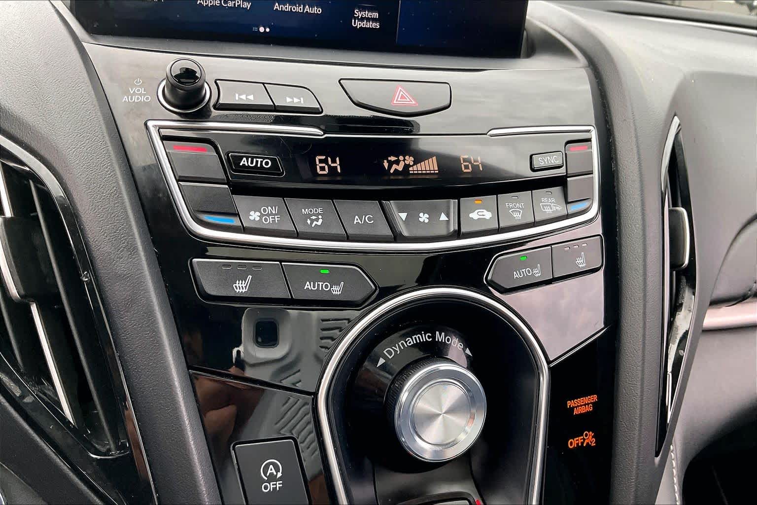 2019 Acura RDX w/Technology Pkg White Diamond Pearl at AutoNation USA Katy