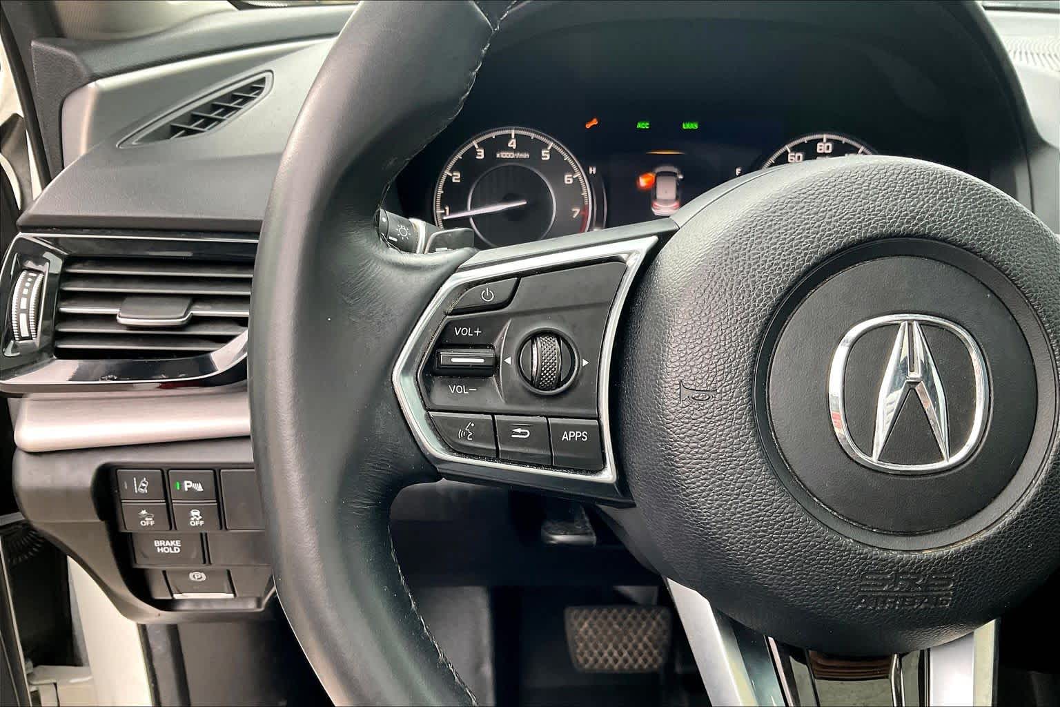 2019 Acura RDX w/Technology Pkg White Diamond Pearl at AutoNation USA Katy