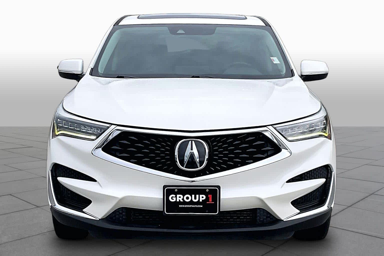 2019 Acura RDX w/Technology Pkg White Diamond Pearl at AutoNation USA Katy