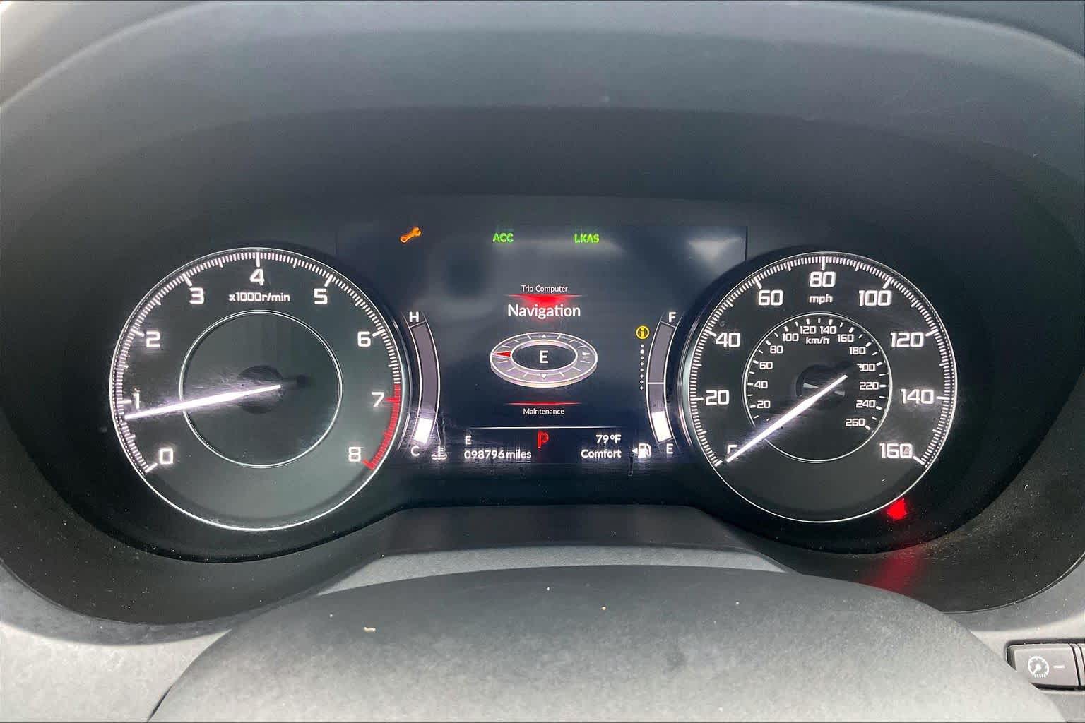 2019 Acura RDX w/Technology Pkg White Diamond Pearl at AutoNation USA Katy