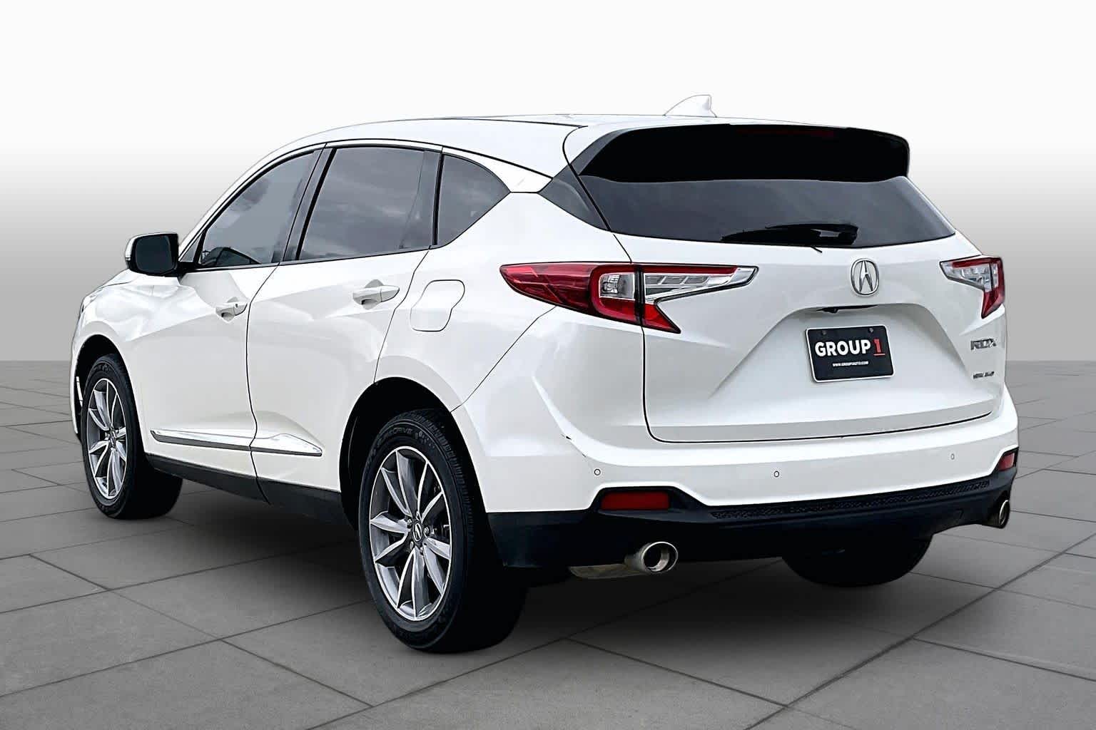 2019 Acura RDX w/Technology Pkg White Diamond Pearl at AutoNation USA Katy