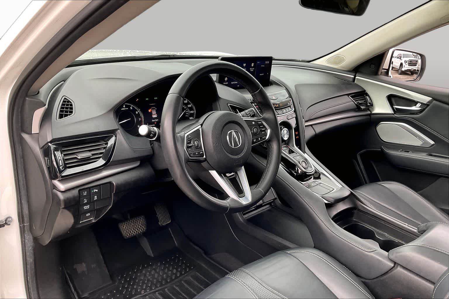 2019 Acura RDX w/Technology Pkg White Diamond Pearl at AutoNation USA Katy