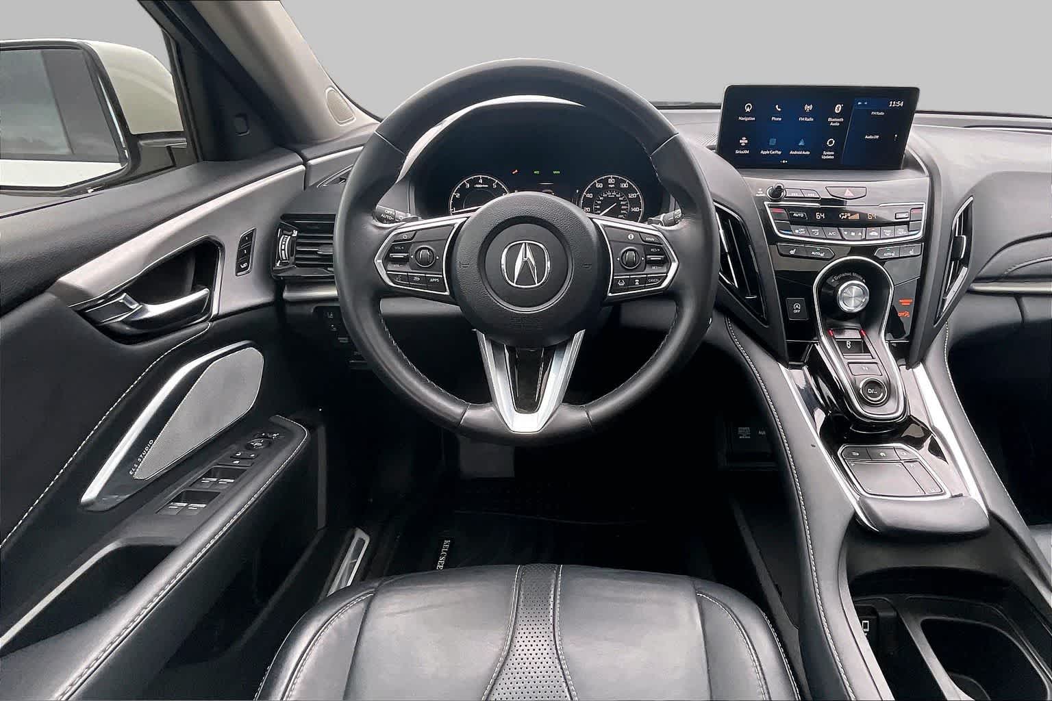 2019 Acura RDX w/Technology Pkg White Diamond Pearl at AutoNation USA Katy