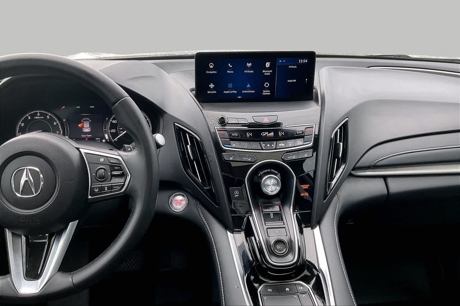 2019 Acura RDX w/Technology Pkg White Diamond Pearl at AutoNation USA Katy