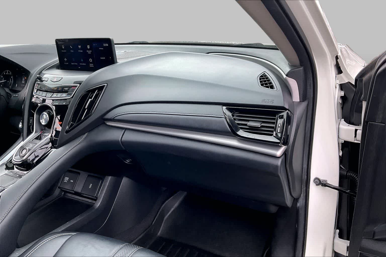 2019 Acura RDX w/Technology Pkg White Diamond Pearl at AutoNation USA Katy