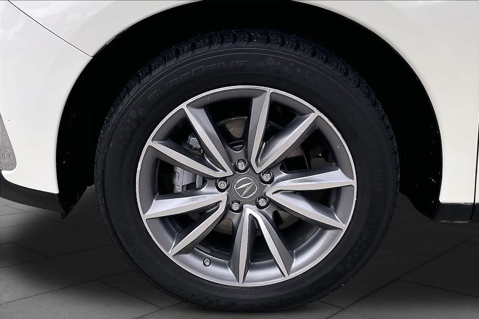 2019 Acura RDX w/Technology Pkg White Diamond Pearl at AutoNation USA Katy