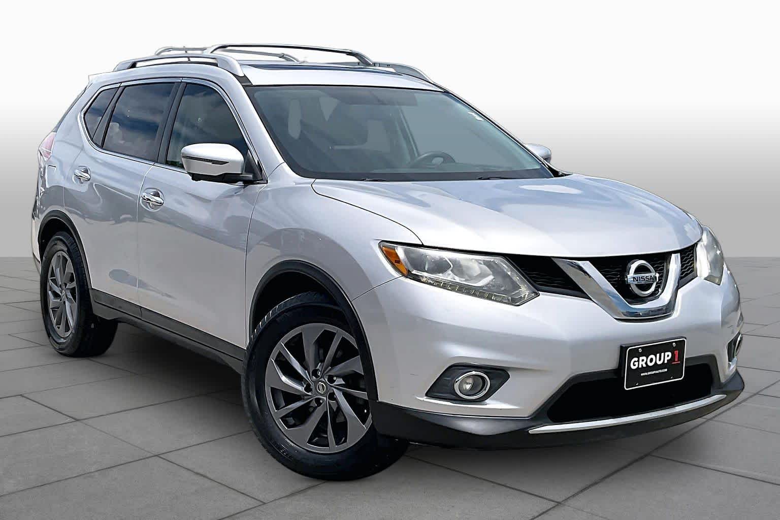 2016 Nissan Rogue SL BRILLIANT SILVE at Tomball Ford