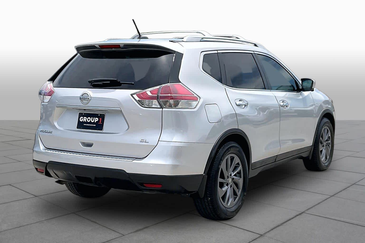 2016 Nissan Rogue SL BRILLIANT SILVE at Tomball Ford