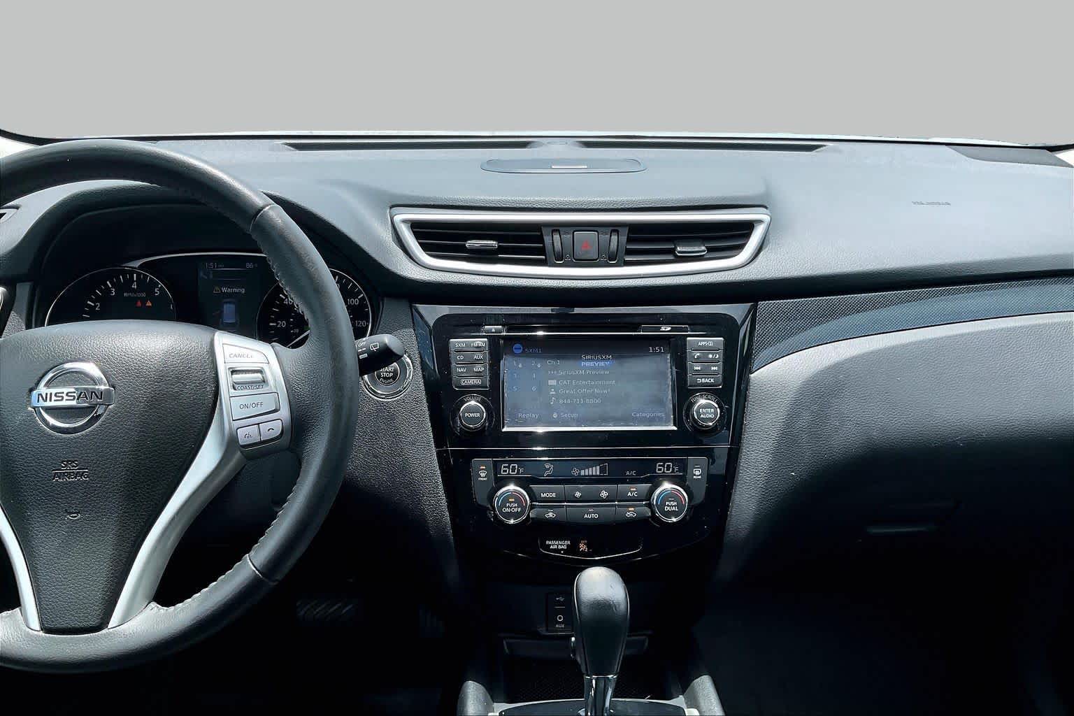 2016 Nissan Rogue SL BRILLIANT SILVE at Tomball Ford