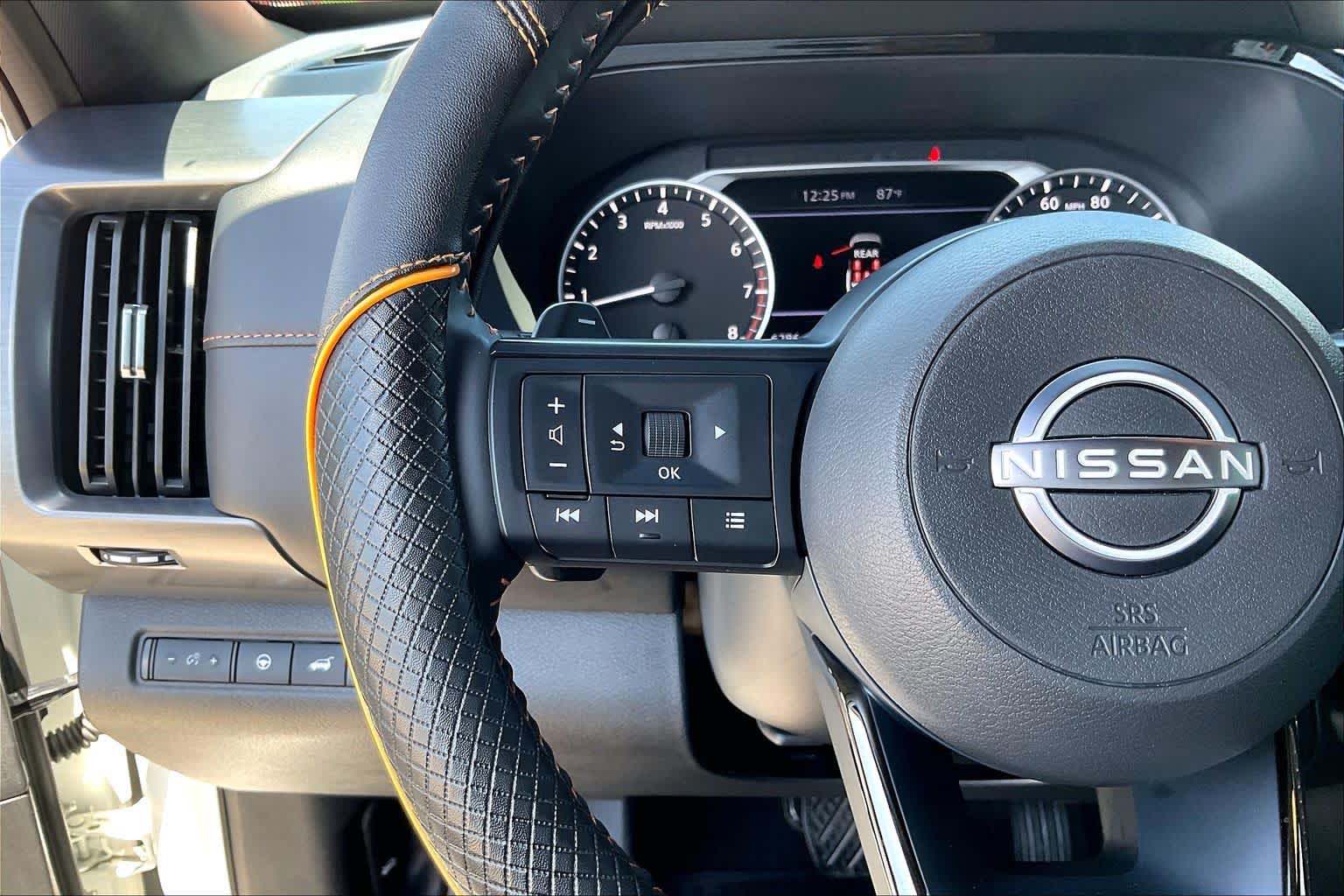 2025 Nissan Pathfinder Rock Creek Glacier White at Sterling McCall Nissan