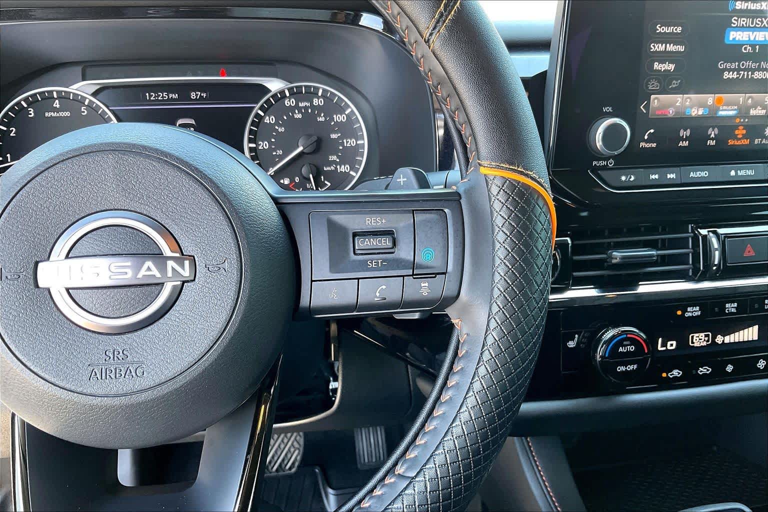 2025 Nissan Pathfinder Rock Creek Glacier White at Sterling McCall Nissan