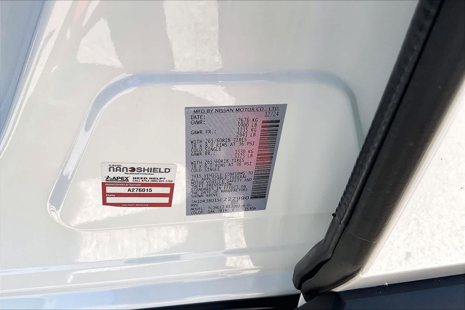 2025 Nissan Pathfinder Rock Creek Glacier White at Sterling McCall Nissan