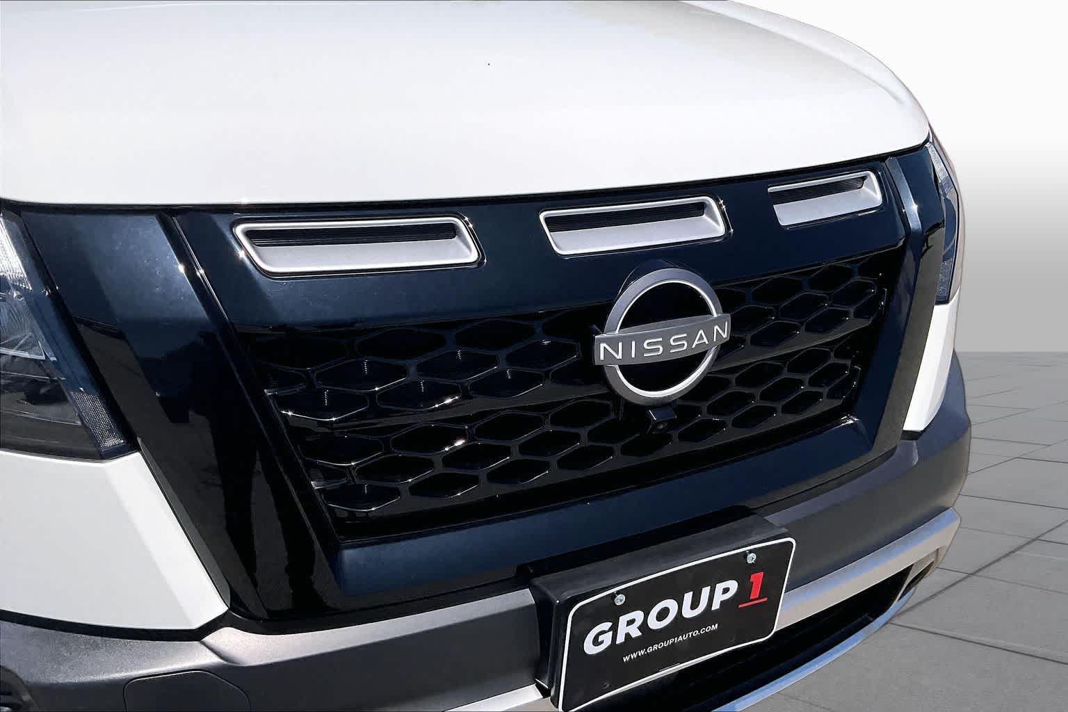 2025 Nissan Pathfinder Rock Creek Glacier White at Robbins Nissan