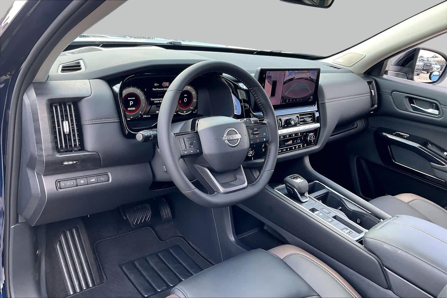 2026 Nissan Pathfinder Platinum Deep Ocean Blue Pearl at Sterling McCall Nissan