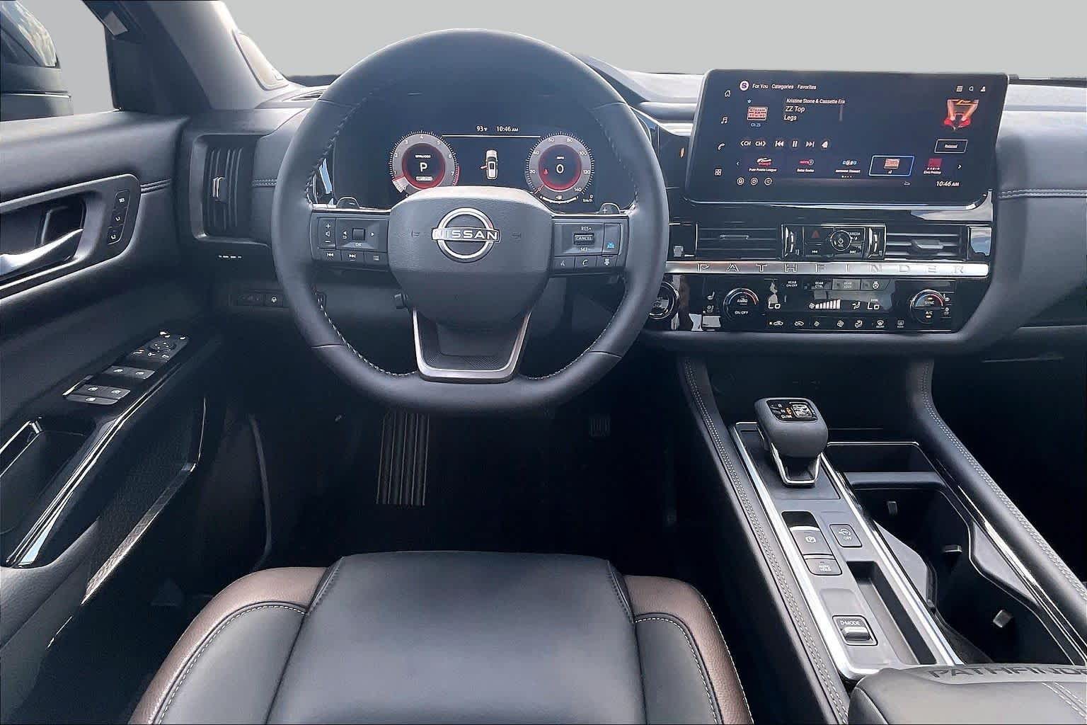 2026 Nissan Pathfinder Platinum Deep Ocean Blue Pearl at Sterling McCall Nissan