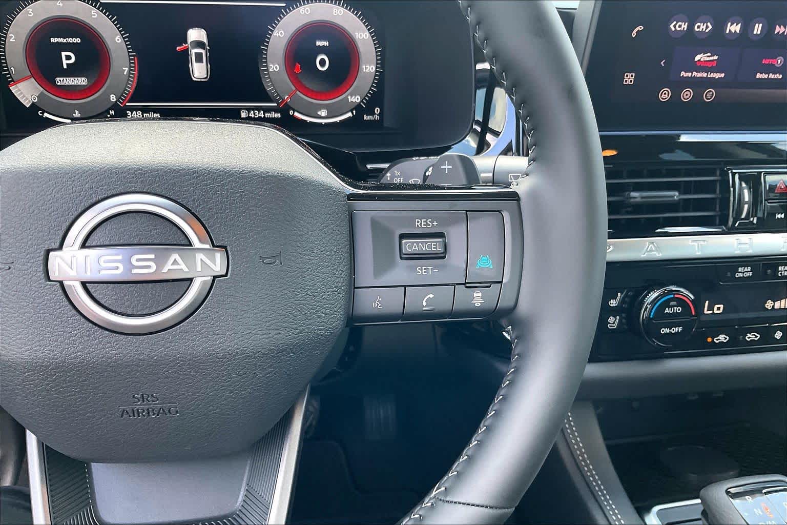 2026 Nissan Pathfinder Platinum Deep Ocean Blue Pearl at Sterling McCall Nissan