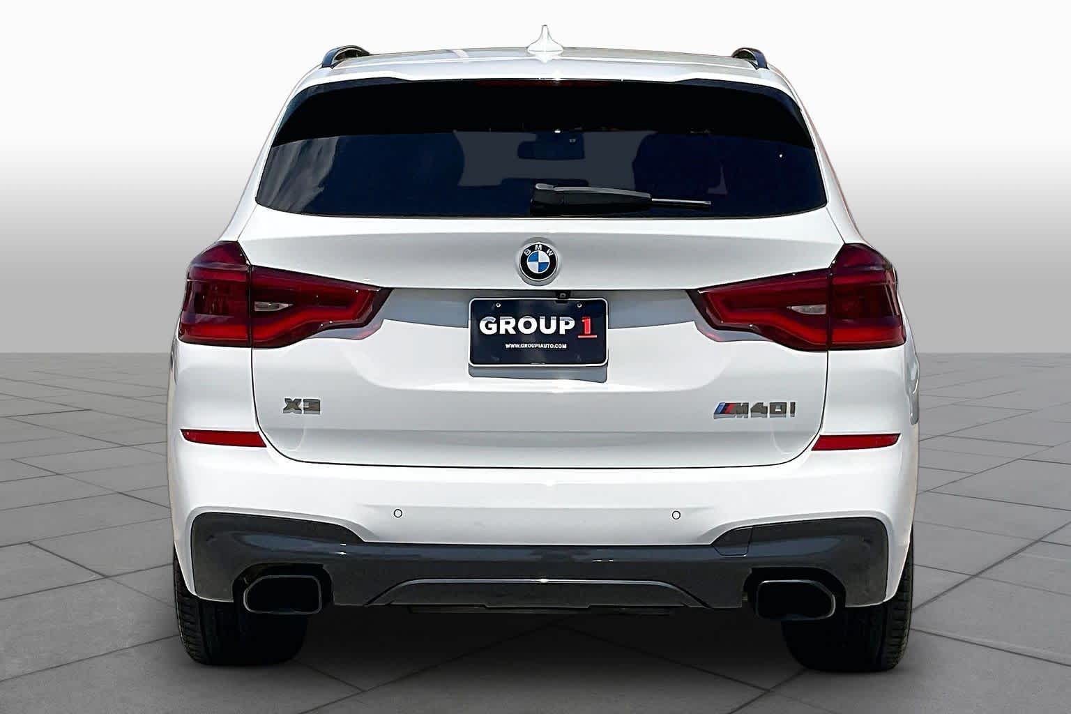 2019 BMW X3 M40i M40i Alpine White at Mac Haik Ford