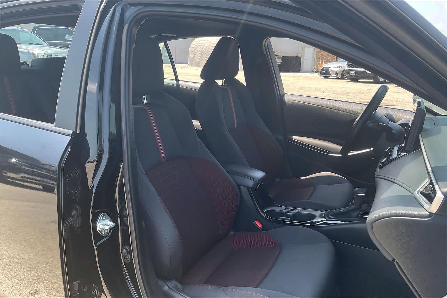 2025 Toyota Corolla SE Midnight Black Metallic at Group 1 Toyota Southwest