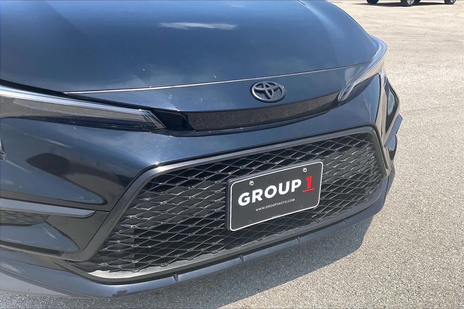 2025 Toyota Corolla SE Midnight Black Metallic at Group 1 Toyota Southwest