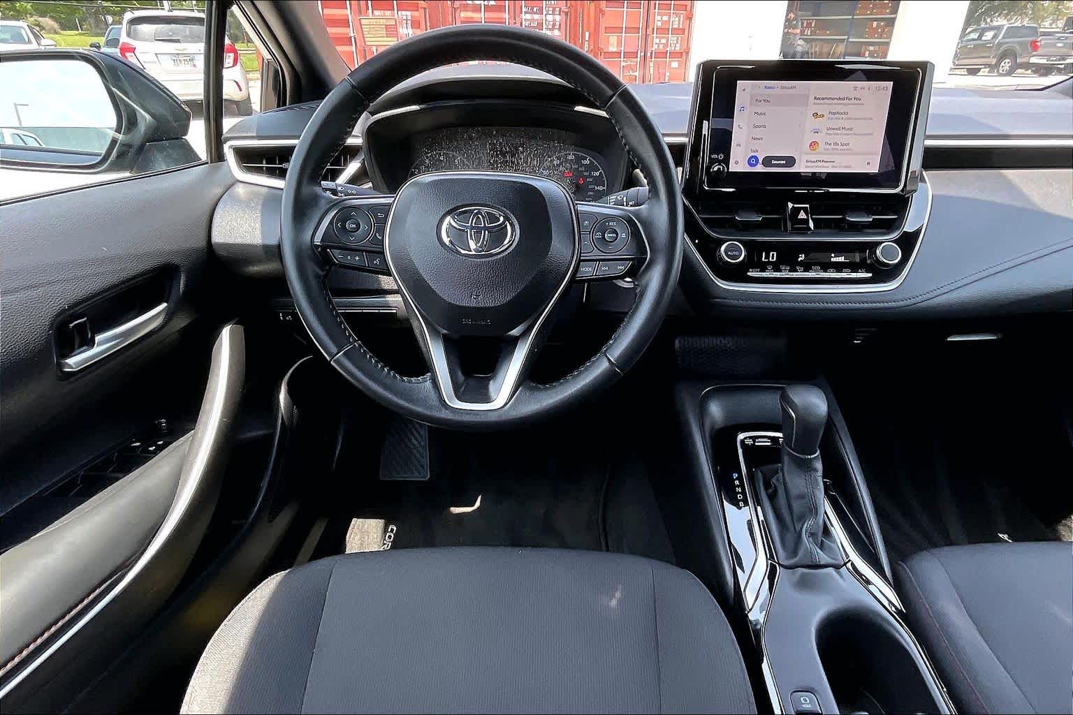 2025 Toyota Corolla SE Midnight Black Metallic at Group 1 Toyota Southwest