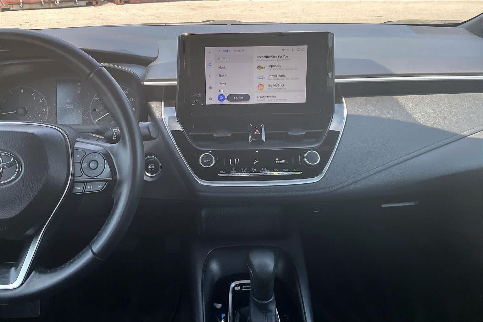 2025 Toyota Corolla SE Midnight Black Metallic at Group 1 Toyota Southwest