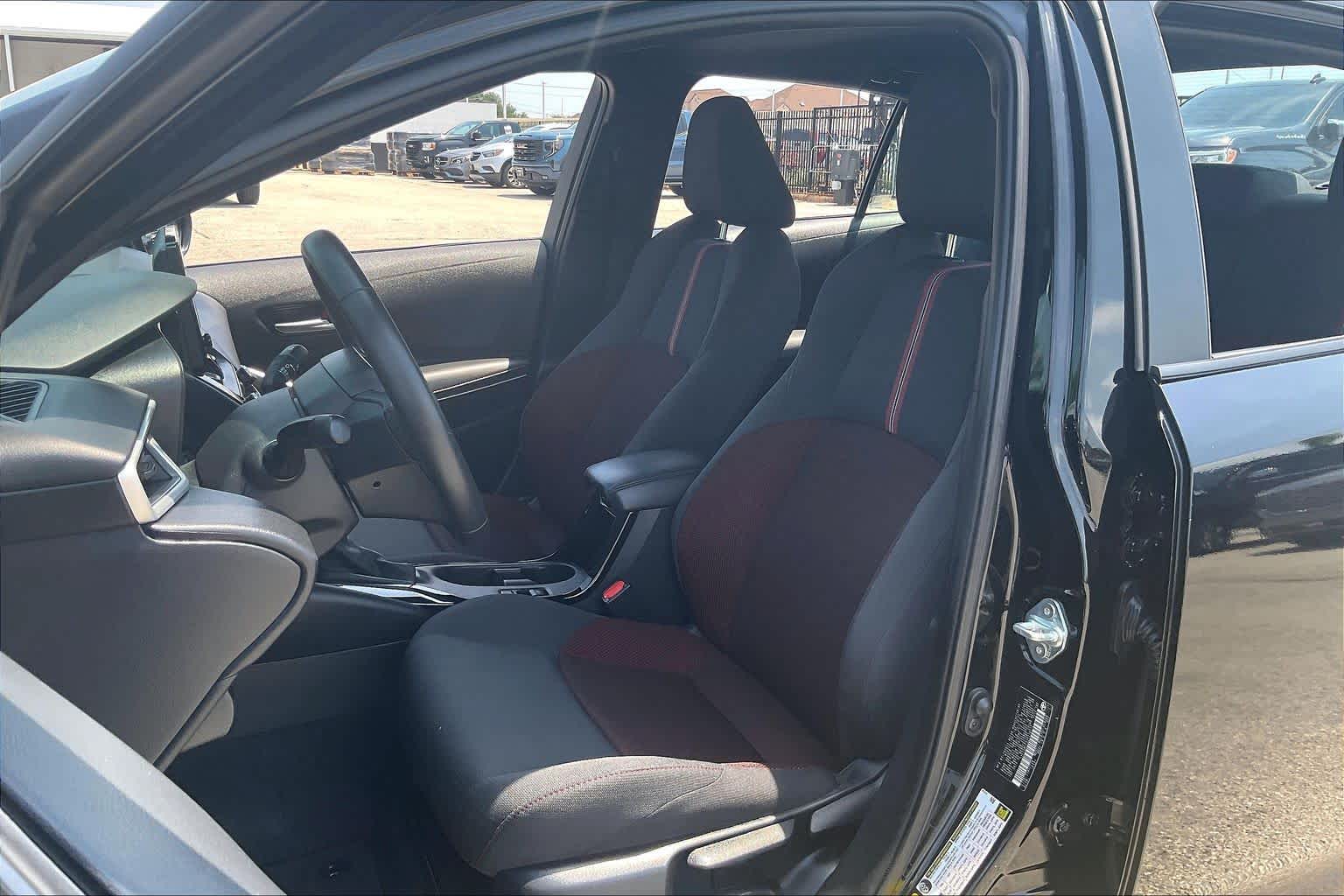 2025 Toyota Corolla SE Midnight Black Metallic at Group 1 Toyota Southwest