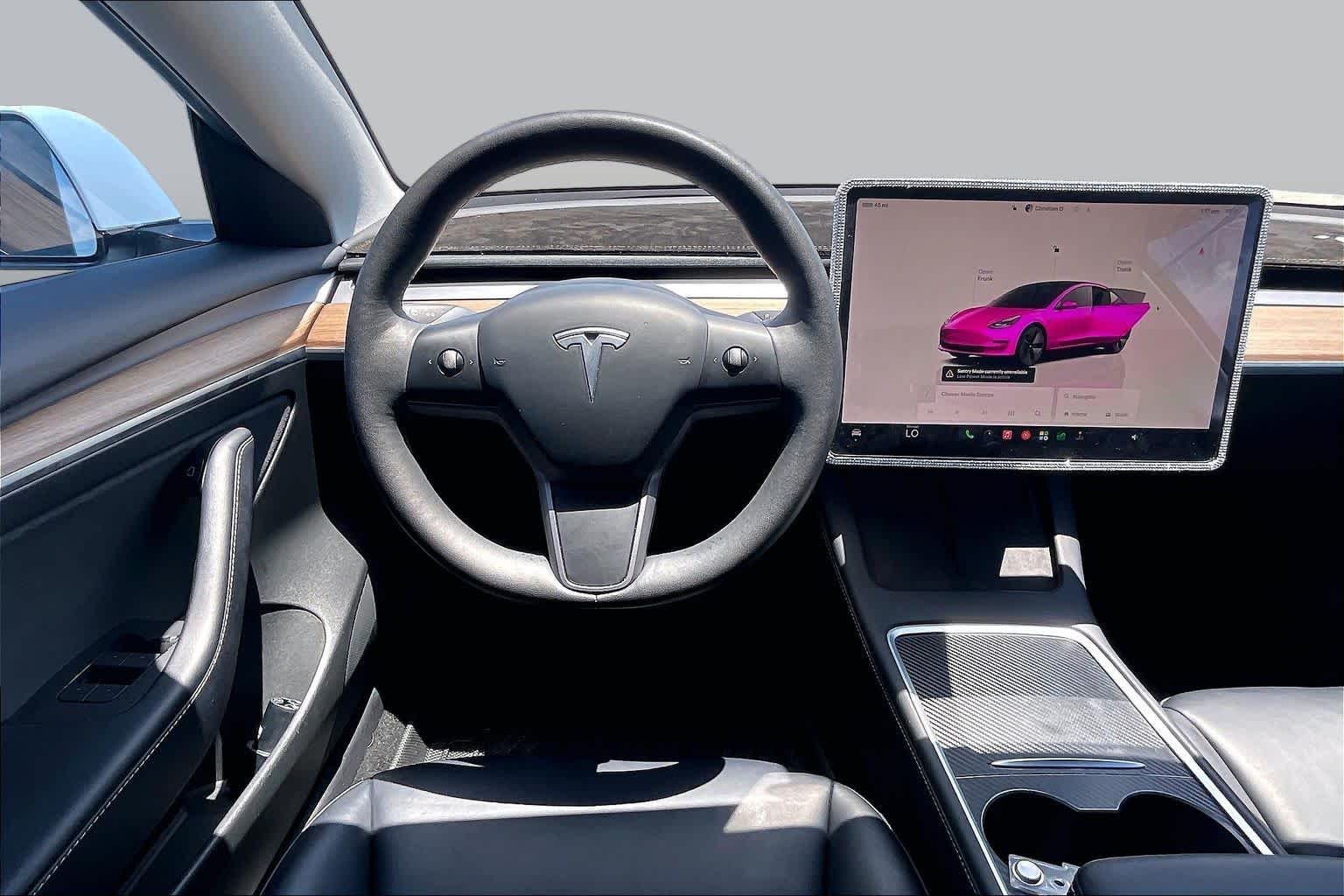 2023 Tesla Model 3  Pearl White Multi-Coat at Lexus Southwest Houston
