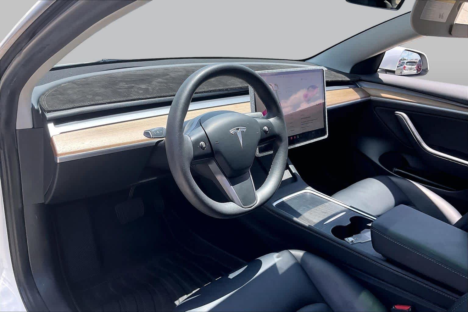 2023 Tesla Model 3  Pearl White Multi-Coat at Lexus Southwest Houston