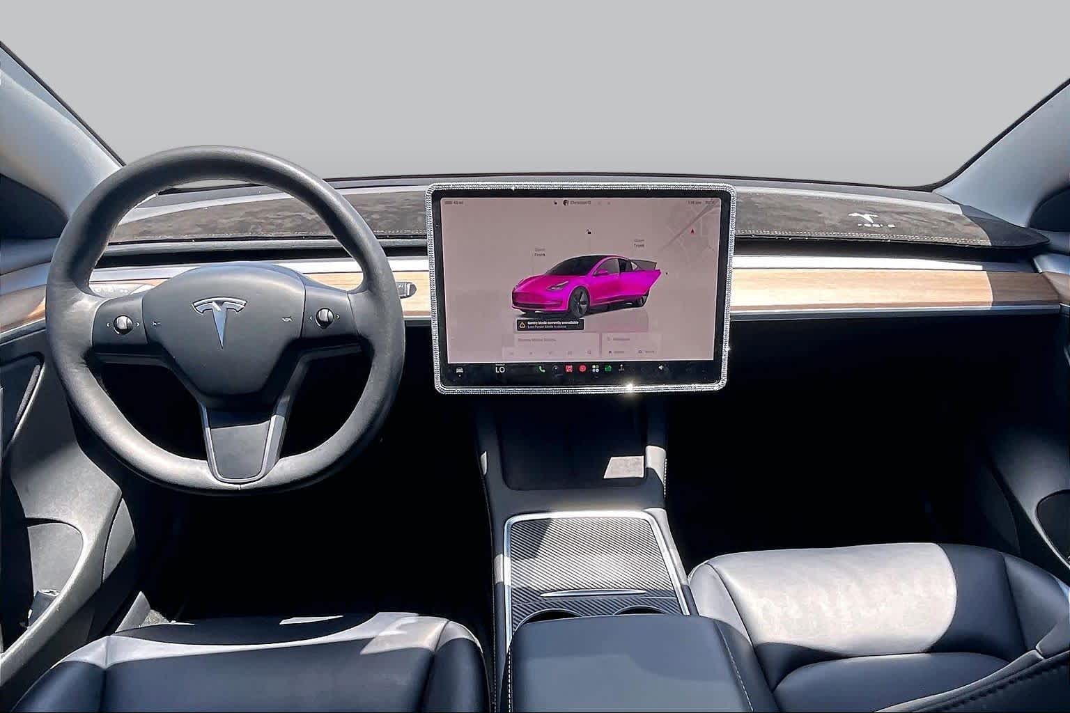2023 Tesla Model 3  Pearl White Multi-Coat at Lexus Southwest Houston