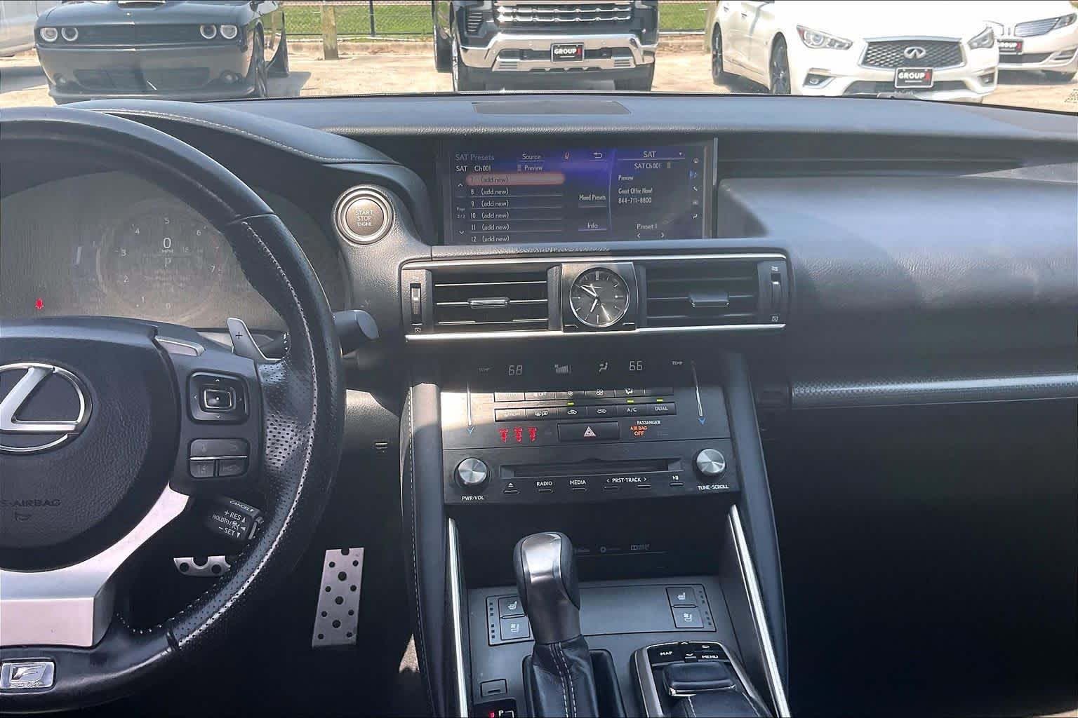 2017 Lexus IS Turbo F Sport  Atomic Silver at Davis Chevrolet